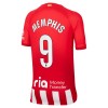 Original Trikotsatz Atlético Madrid Memphis 9 Heimtrikot 2023-24 Für Kinder